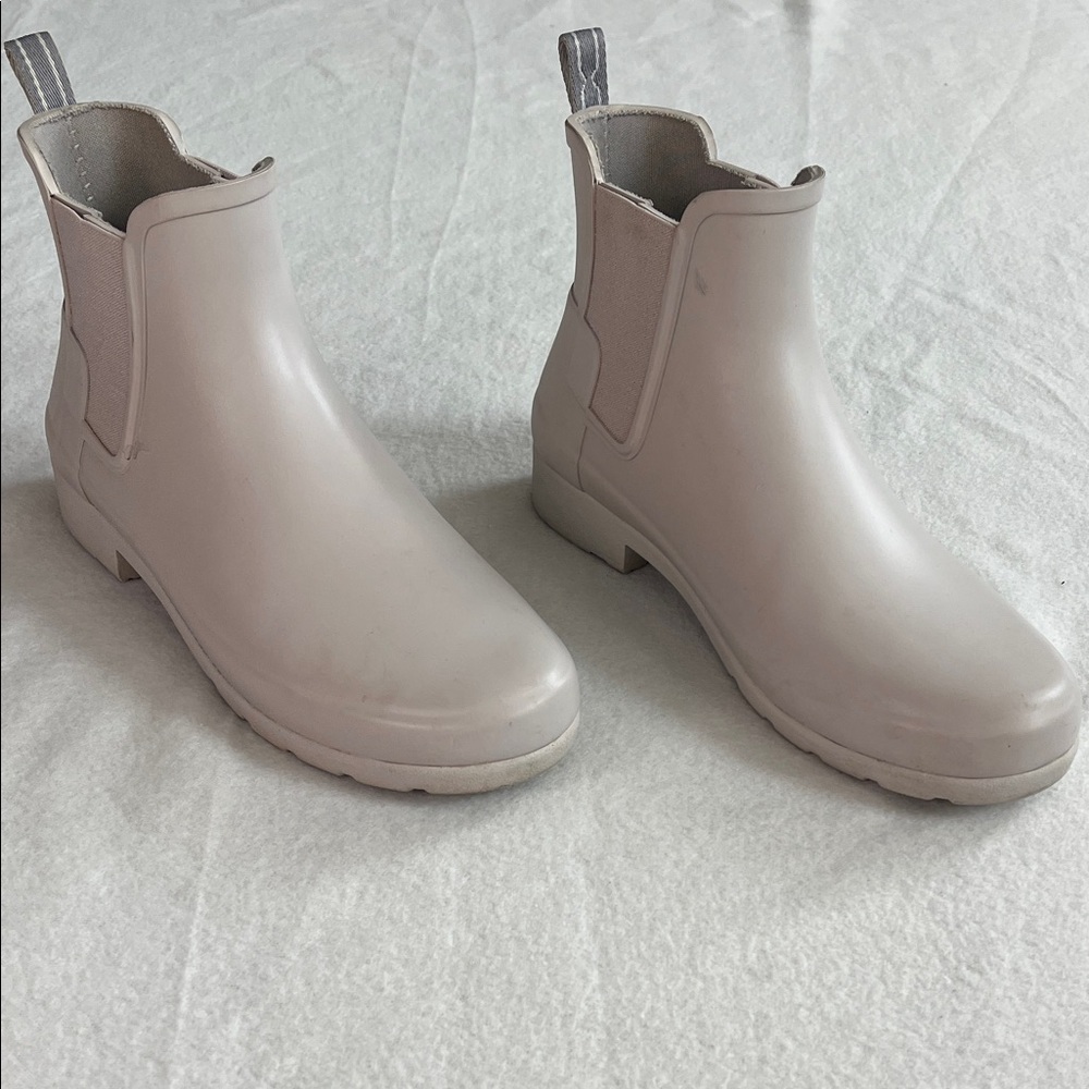 Women’s Ankle Hunter Rain Boots Cream